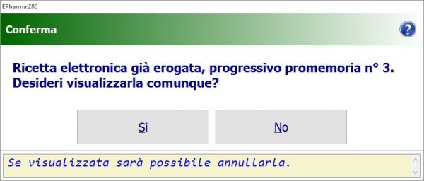 Avviso R.E. già erogata