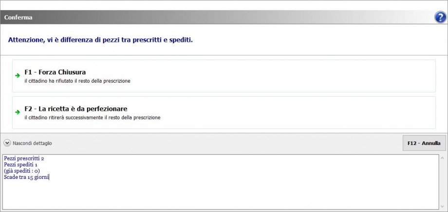 Erogazione parziale R.E.