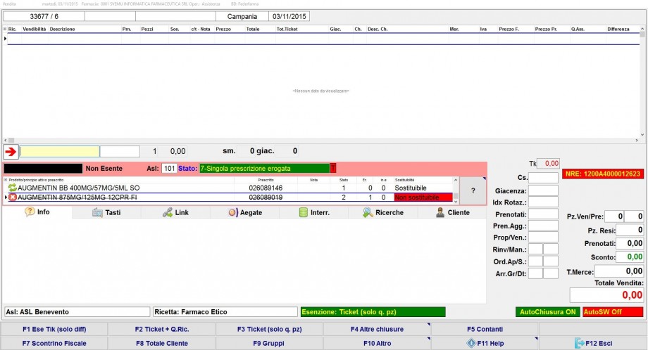 Riepilogo perfezionamento sospeso R.E.