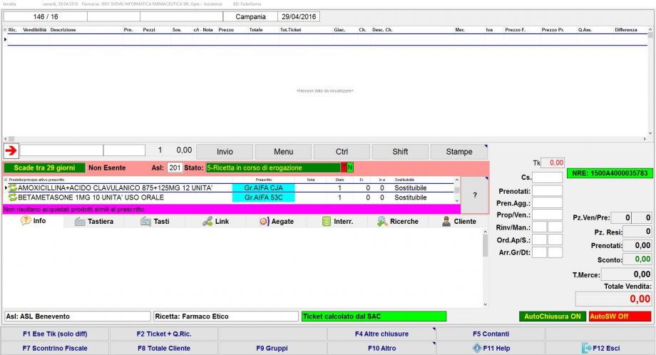 Stringa in R.E. terapia priva di storico acquisti abituali